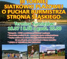 III Turniej Siatkówki Plażowej  o...